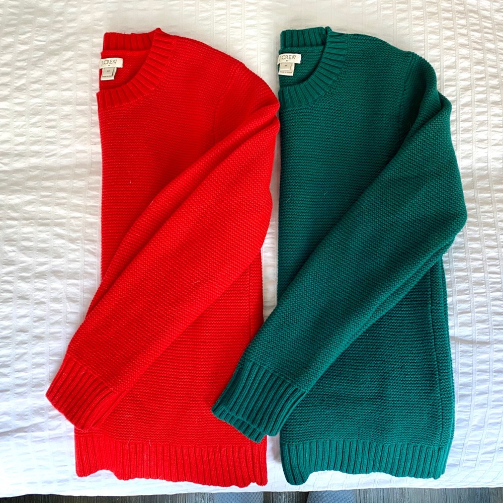 J. Crew crew neck sweaters